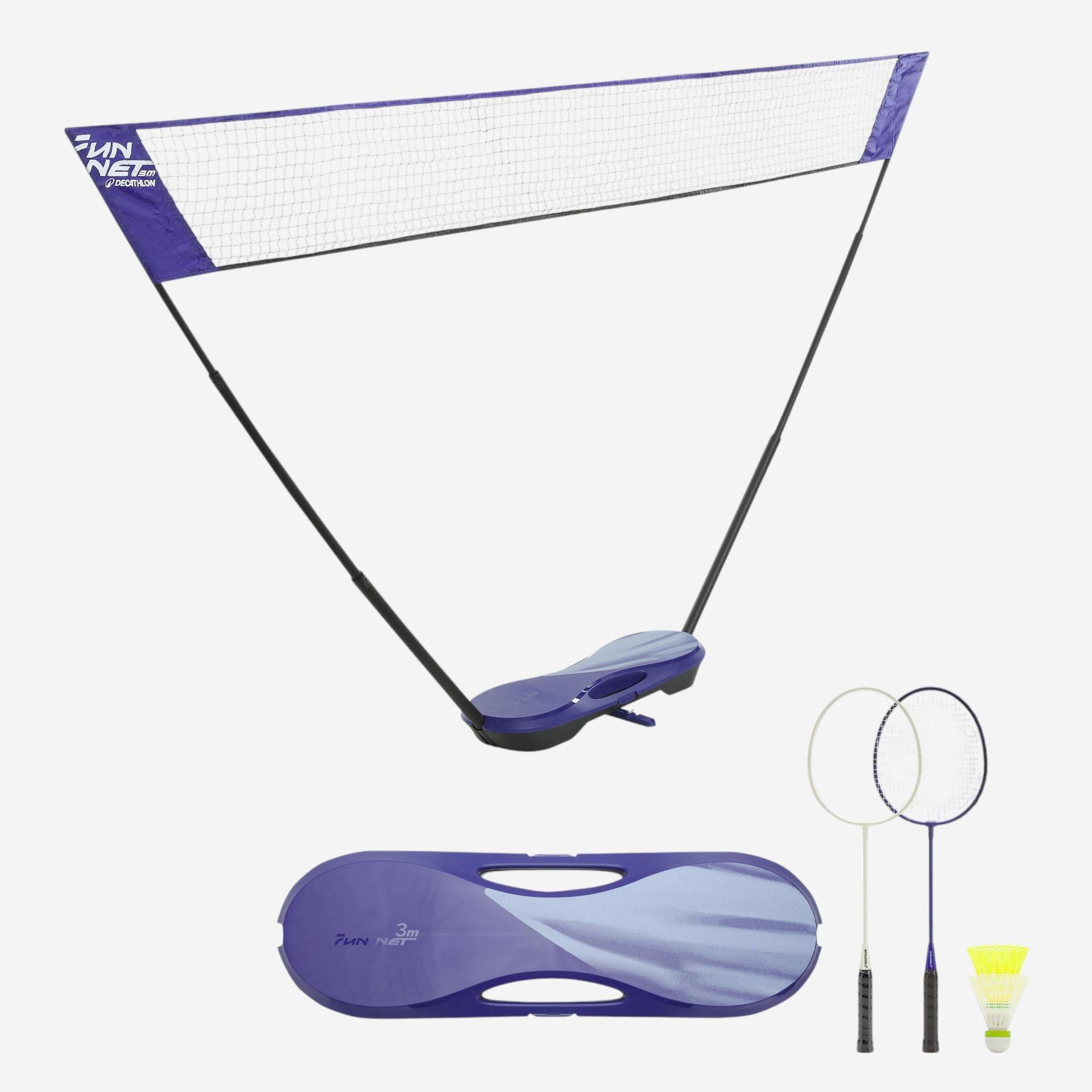 Badminton Netz - Fun Set 3 Meter blau Badminton Netz - Fun Set 3 Meter blau von PERFLY