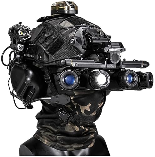 PERTID Taktischer Fast Helm Mit Airsoft Maske Und Noise-Cancelling-Kopfhörer, Paintball Brille, NVG Halterung Und Teleskop-Modell Für Outdoor Jagd Und CS Spiel Ausrüstungskombination PERTID Taktischer Fast Helm Mit Airsoft Maske Und Noise-Cancelling-Kopfhörer, Paintball Brille, NVG Halterung Und Teleskop-Modell Für Outdoor Jagd Und CS Spiel Ausrüstungskombination von PERTID