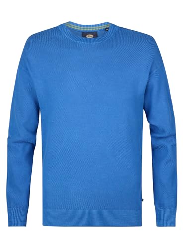 PETROL INDUSTRIES, Men Knitwear Round Neck Basic, M-1050-KWR214, Imperial Blue, XXXL PETROL INDUSTRIES, Men Knitwear Round Neck Basic, M-1050-KWR214, Imperial Blue, XXXL von PETROL INDUSTRIES