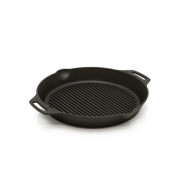 Petromax Grill-/Feuerpfanne gp30h-t - mit 2 Henkeln - D: 30cm - Gus... von PETROMAX