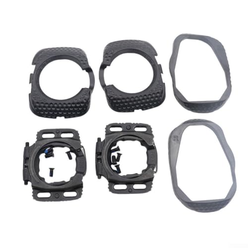 Für Fahrradpedal-Stollen, für SpeedPlay-kompatibel, verbessert Komfort und Leistung (schwarz) von PETSTIBLE