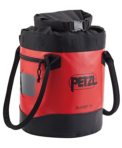 PETZL, Bucket 15, Selbstversorgende Haltertasche, Rot, 15 Liters, Unisex-Adult PETZL, Bucket 15, Selbstversorgende Haltertasche, Rot, 15 Liters, Unisex-Adult von PETZL