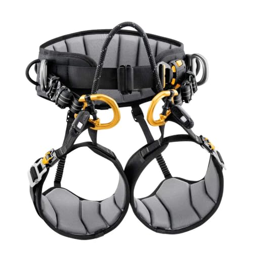 Petzl Unisex – Erwachsene Mammutbaum Geschirr, Schwarz Gelb, Uni Petzl Unisex – Erwachsene Mammutbaum Geschirr, Schwarz Gelb, Uni von PETZL