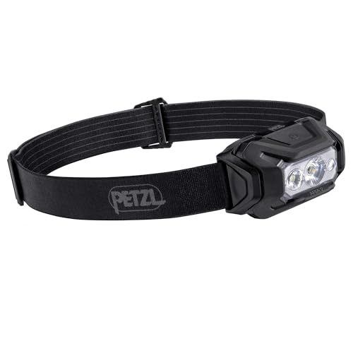 PETZL E070BA00 Aria 2 Headlamp Black, Schwarz von PETZL