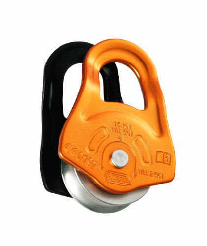 PETZL Erwachsene Rolle Partner Verticality, Mehrfarbig (gelb/schwarz), One Size, P52A von PETZL