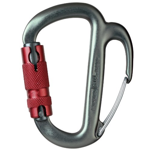 PETZL M42 Freino Karabiner mit Friktionssporn für Abseilgeräte, Twist-Lock PETZL M42 Freino Karabiner mit Friktionssporn für Abseilgeräte, Twist-Lock von PETZL