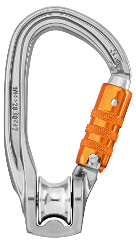 Petzl, PULLEY ROLLCLIP Z TRIACT-LOCK, gray/orange, UNI, P75 TL Petzl, PULLEY ROLLCLIP Z TRIACT-LOCK, gray/orange, UNI, P75 TL von PETZL