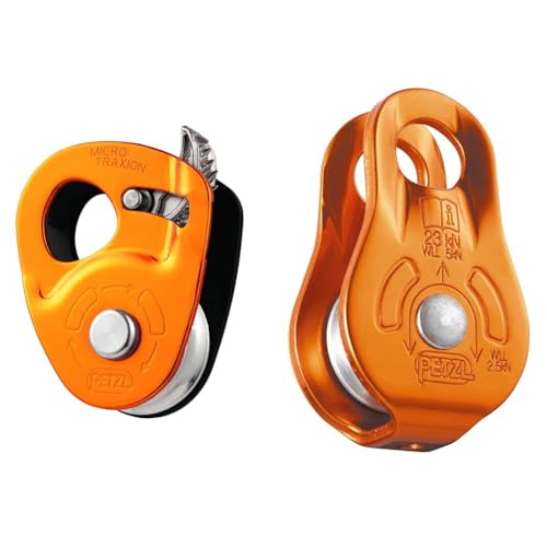 PETZL - Rolle Micro Traxion - Unisex, Orange, Einheitsgröße & - Rolle FIXE - Unisex, Mehrfarbig, Einheitsgröße PETZL - Rolle Micro Traxion - Unisex, Orange, Einheitsgröße & - Rolle FIXE - Unisex, Mehrfarbig, Einheitsgröße von PETZL