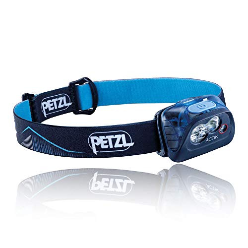 PETZL - Stirnlampe ACTIK - Unisex, Blau, Einheitsgröße von PETZL