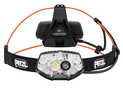PETZL - Stirnlampe NAO RL - Unisex, Schwarz, Einheitsgröße PETZL - Stirnlampe NAO RL - Unisex, Schwarz, Einheitsgröße von PETZL