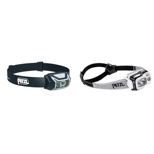 PETZL - Stirnlampe SWIFT RL - Unisex, Schwarz, Einheitsgröße, Wiederaufladbar & Wiederaufladbar - Stirnlampe ACTIK CORE - Unisex, Grau, Einheitsgröße PETZL - Stirnlampe SWIFT RL - Unisex, Schwarz, Einheitsgröße, Wiederaufladbar & Wiederaufladbar - Stirnlampe ACTIK CORE - Unisex, Grau, Einheitsgröße von PETZL