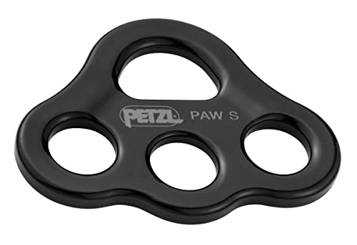 PETZL Unisex-Adult paw Rigging Plate Zubehör Für Klettern, Black, S PETZL Unisex-Adult paw Rigging Plate Zubehör Für Klettern, Black, S von PETZL