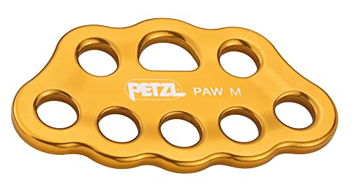 PETZL Unisex-Adult paw Rigging Plate Zubehör Für Klettern, Yellow, M PETZL Unisex-Adult paw Rigging Plate Zubehör Für Klettern, Yellow, M von PETZL