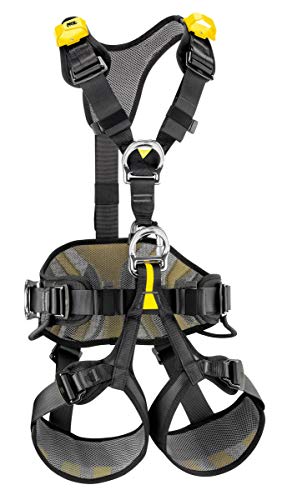 PETZL Unisex Avao Bod 2 Klettergurte, Black/Yellow, EU von PETZL