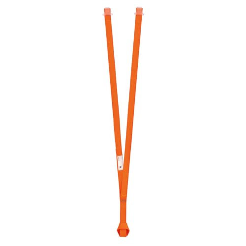 PETZL Unisex – Erwachsene AVENTEX Doppel Lanyard Für Erlebnisparks In Gurtband, Orange, Taglia Unica PETZL Unisex – Erwachsene AVENTEX Doppel Lanyard Für Erlebnisparks In Gurtband, Orange, Taglia Unica von PETZL