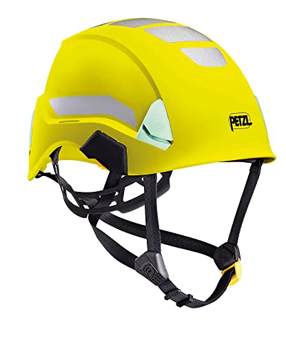 PETZL Unisex – Erwachsene Schicht Hallo-Viz Kopfschutz, Gelb, Uni von PETZL