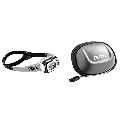 PETZL Unisex – Erwachsene Swift RL Stirnlampe, Schwarz, 8 x 8 & Gürteltasche SHELL L - Unisex, Schwarz, Einheitsgröße PETZL Unisex – Erwachsene Swift RL Stirnlampe, Schwarz, 8 x 8 & Gürteltasche SHELL L - Unisex, Schwarz, Einheitsgröße von PETZL
