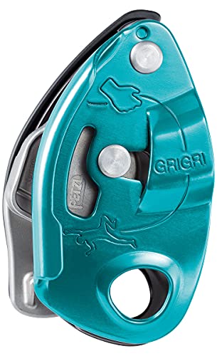 PETZL Unisex Verticality Sicherungsgerät, Blau, Einheitsgröße von PETZL