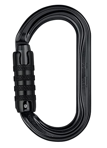 PETZL m33 a Tln Neue OK leicht oval Karabiner, triact-Lock, schwarz, M33A TLN PETZL m33 a Tln Neue OK leicht oval Karabiner, triact-Lock, schwarz, M33A TLN von PETZL