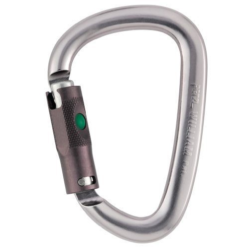 Petzl Erwachsene Karabiner William Ball-Lock, Schwarz von PETZL