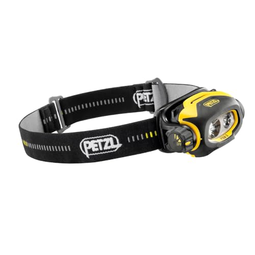 Petzl Erwachsene Stirnlampe Pixa 3, Schwarz/Gelb, One Size, E78CHB von PETZL