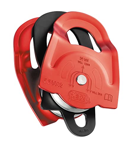 Petzl Seilrollen, Twin, Rot, P65A, uni Petzl Seilrollen, Twin, Rot, P65A, uni von PETZL