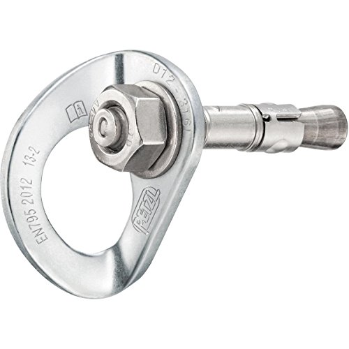 Petzl Unisex – Erwachsene Coeur Bolt Stainless Bohrhakenlasche Silber 10mm, 1cm von PETZL