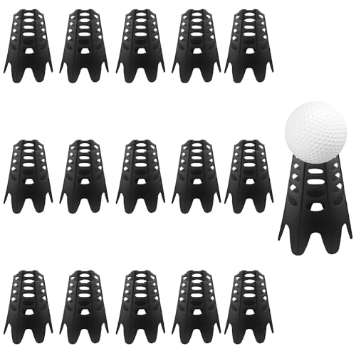 15St Golf Simulator Tees, Golf Tees Kunststoff für den Innenbereich Golf Matten Tees Übungs Golf Tees Golf Trainingszubehör für Winterrasen Driving Range 15St Golf Simulator Tees, Golf Tees Kunststoff für den Innenbereich Golf Matten Tees Übungs Golf Tees Golf Trainingszubehör für Winterrasen Driving Range von PEUTIER