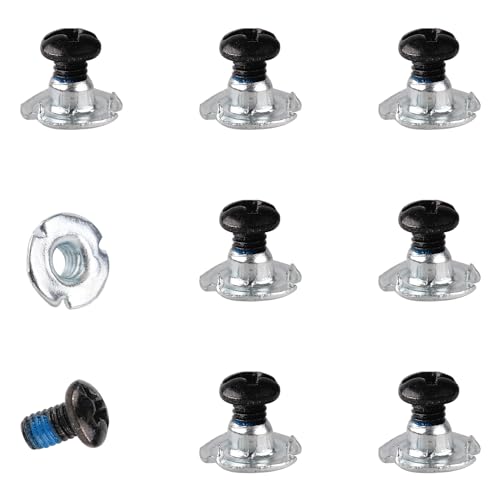 16st Snowboard Bindungsschrauben, M4x7,5mm Snowboard Schrauben Metall Snowboard Befestigungs/Montageschrauben Snowboard Binding Screws für Snowboard Bindungen Ski Zubehör 16st Snowboard Bindungsschrauben, M4x7,5mm Snowboard Schrauben Metall Snowboard Befestigungs/Montageschrauben Snowboard Binding Screws für Snowboard Bindungen Ski Zubehör von PEUTIER