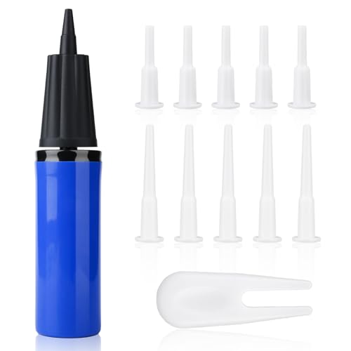 PEUTIER Gymnastikballpumpe Set, Handluftpumpe für Aufblasbare Bälle, mit 10St Stopfen und 1St Stopfenziehern, Yoga Ballpumpe PEUTIER Gymnastikballpumpe Set, Handluftpumpe für Aufblasbare Bälle, mit 10St Stopfen und 1St Stopfenziehern, Yoga Ballpumpe von PEUTIER
