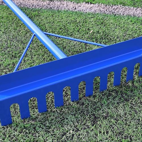 PEYNIR Sandplanierer Sandharke Sandplanierrechen Für Sportwettkämpfe, 150 cm Sandharke Für Leichtathletik-Weitsprung, Stahlsandharke Mit Anti-Rutsch-Griff(2pcs) von PEYNIR