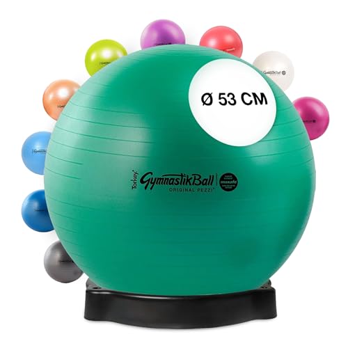 Original Pezzi Pezziball MAXAFE 53 cm m. Ballschale grün Sitzball von PEZZI