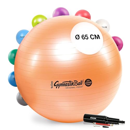 PEZZI Original Pezziball MAXAFE 65 cm m. Pumpe Kupfer Gymnastikball PEZZI Original Pezziball MAXAFE 65 cm m. Pumpe Kupfer Gymnastikball von PEZZI