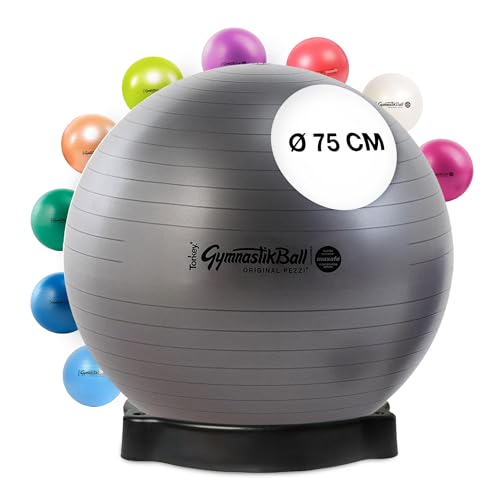 PEZZI Original Pezziball MAXAFE 75 cm m. Ballschale anthrazit Sitzball PEZZI Original Pezziball MAXAFE 75 cm m. Ballschale anthrazit Sitzball von PEZZI