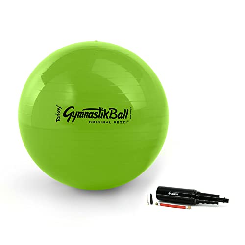 PEZZI Original Pezziball Standard 53 cm m. Pumpe apfelgrün Sitzball von PEZZI