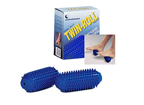 PEZZI Twin Roll Paar Massage Rolle Noppen Rolle Igelrolle Massageroller PEZZI Twin Roll Paar Massage Rolle Noppen Rolle Igelrolle Massageroller von PEZZI