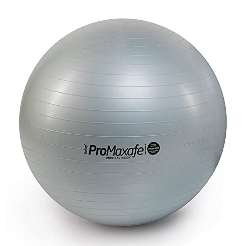 Pezzi® PROmaxafe Gymnastikball Fitnessball Sitzball Therapieball silber 75 cm von PEZZI