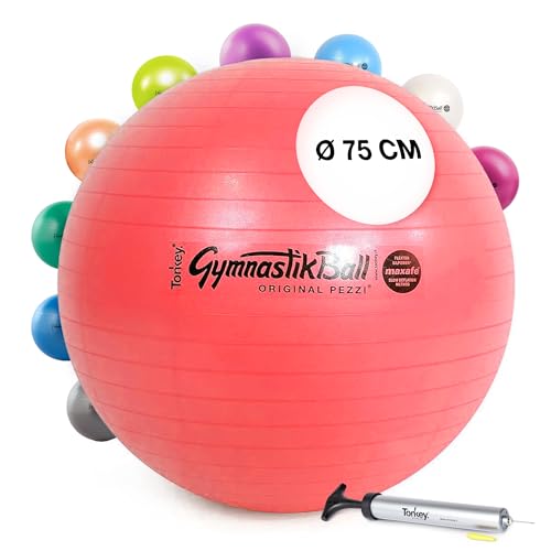 PEZZI Original Ball MAXAFE 75cm rot Pumpe Gymnastikball Sitzball PEZZI Original Ball MAXAFE 75cm rot Pumpe Gymnastikball Sitzball von PEZZI