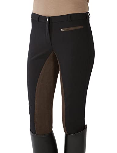 PFIFF 100368 Damen Reithose Softshell, farblich abgesetzter Vollbesatz, Schwarz 40 PFIFF 100368 Damen Reithose Softshell, farblich abgesetzter Vollbesatz, Schwarz 40 von PFIFF