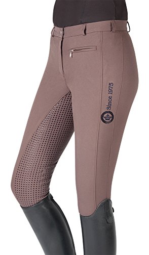 PFIFF 102235 Damen Reithose -Yasmin- mit Silikon-Grip Besatz, Braun 36 von PFIFF