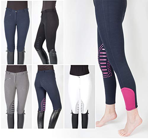 PFIFF 102455 ladies' breeches Cilia, blue-pink, size: UK 18 / EU 46 PFIFF 102455 ladies' breeches Cilia, blue-pink, size: UK 18 / EU 46 von PFIFF