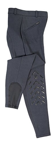 PFIFF 102456 Reithose Piccola, Silikongrip, Kniebesatz, elastischer Beinabschluss, mit Gürtelschlaufen, Kinder, Blau, 182 PFIFF 102456 Reithose Piccola, Silikongrip, Kniebesatz, elastischer Beinabschluss, mit Gürtelschlaufen, Kinder, Blau, 182 von PFIFF