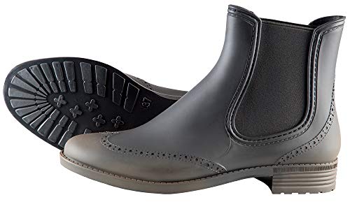 PFIFF 102665 Stiefelette Hallmark, PVC Damenstiefelette Damen, Schwarz, 39 PFIFF 102665 Stiefelette Hallmark, PVC Damenstiefelette Damen, Schwarz, 39 von PFIFF