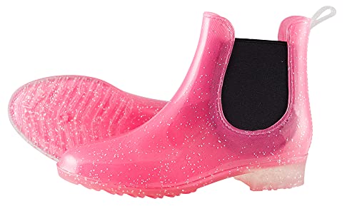 PFIFF 102684 Stiefelette 'Glitter', pink 36 von PFIFF