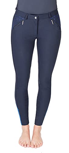 PFIFF 102825 Reithose 'Tiara' Damen Silikon Grip Vollbesatz, dunkelblau 44 PFIFF 102825 Reithose 'Tiara' Damen Silikon Grip Vollbesatz, dunkelblau 44 von PFIFF