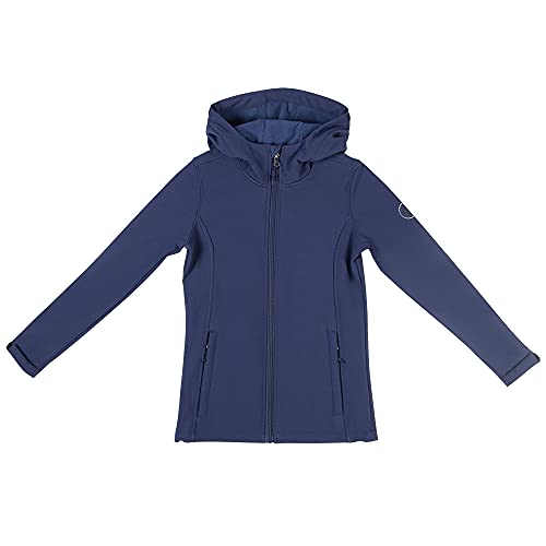 PFIFF 102948 Softshelljacke New Townsville, Kapuzenjacke Outdoor, Dunkelblau Kinder 176 von PFIFF