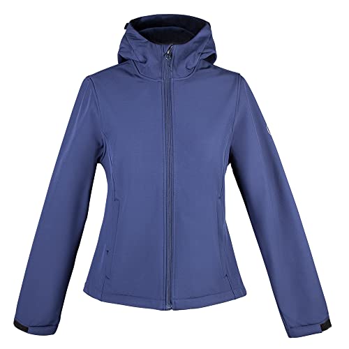 PFIFF 102949 Softshelljacke New Townsville, Kapuzenjacke Outdoor, Dunkelblau Damen M von PFIFF