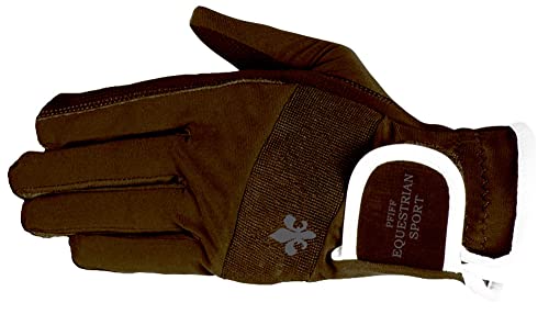 PFIFF Damen 101660 Damenreithandschuhe Handschuhe, Braun, L PFIFF Damen 101660 Damenreithandschuhe Handschuhe, Braun, L von PFIFF