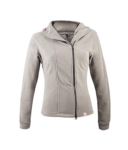 PFIFF Damen Fleecejacke Giles REIT Jacke, Grau, XL von PFIFF