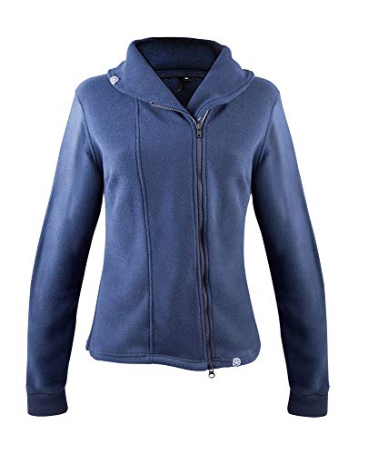 PFIFF Damen Fleecejacke Giles REIT Jacke, blau, XXL von PFIFF